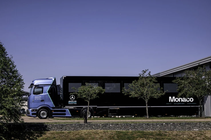 Mercedes-Benz eActros 600 Bakal Kawal Tim F1 di Seri Eropa 2026