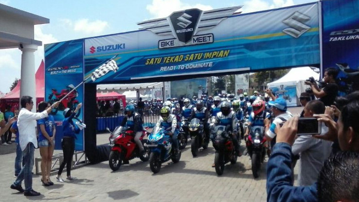 Kumpul Bareng Pengguna Suzuki di Bike Meet 2017