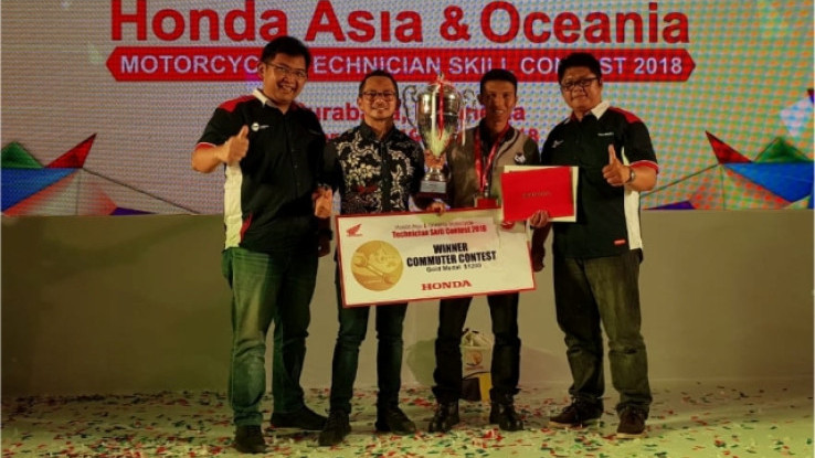Pria Asal Jawa Barat Jadi Jawara di Kontes Mekanik se-Asia Oceania