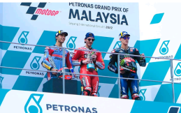 MS Glow for Men Dukung dan Saksikan Langsung Enea Bastianini Naik Podium di MotoGP Malaysia 2022