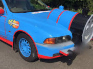 Bikin Mobil BMW Mirip Karakter Kartun Thomas and Friends, Pria Ini Kena Tilang