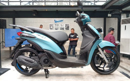 Galeri Piaggio Liberty S 2025 Dibanderol Rp39,5 Juta di Indonesia