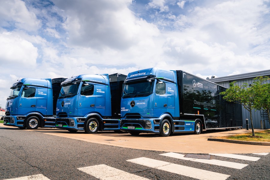 Ini Cara Tim Mercedes-AMG Petronas F1 Tekan Emisi di Sektor Logistik