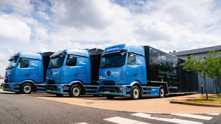 Ini Cara Tim Mercedes-AMG Petronas F1 Tekan Emisi di Sektor Logistik