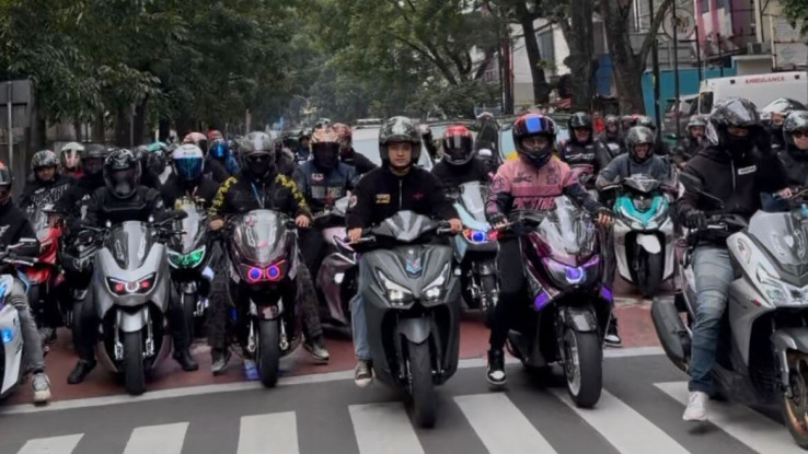 Satu Dekade Maxi Yamaha, Sulap Lapangan Terbang Jadi Arena Adu Kecepatan