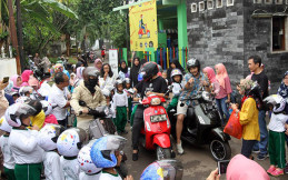 Kutu Community Sebarkan Virus Safety Riding ke Anak-Anak Kecil