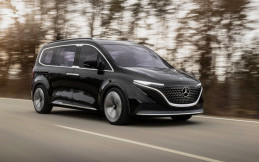 Mercedes-Benz Concept EQT, Small MPV Mewah Bertenaga Listrik