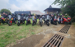 Komunitas Honda CS1 Gelar Gatnas di Kawasan Lembang