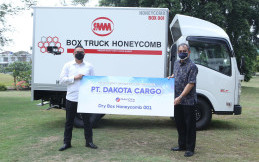 Peluncuran Mobil Dry Box Honeycomb Ingin Bantu Pulihkan Logistik Saat Pandemi