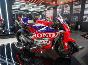 Intip Seksinya Aura Motor MotoGP Honda RC213V dari Jarak Dekat