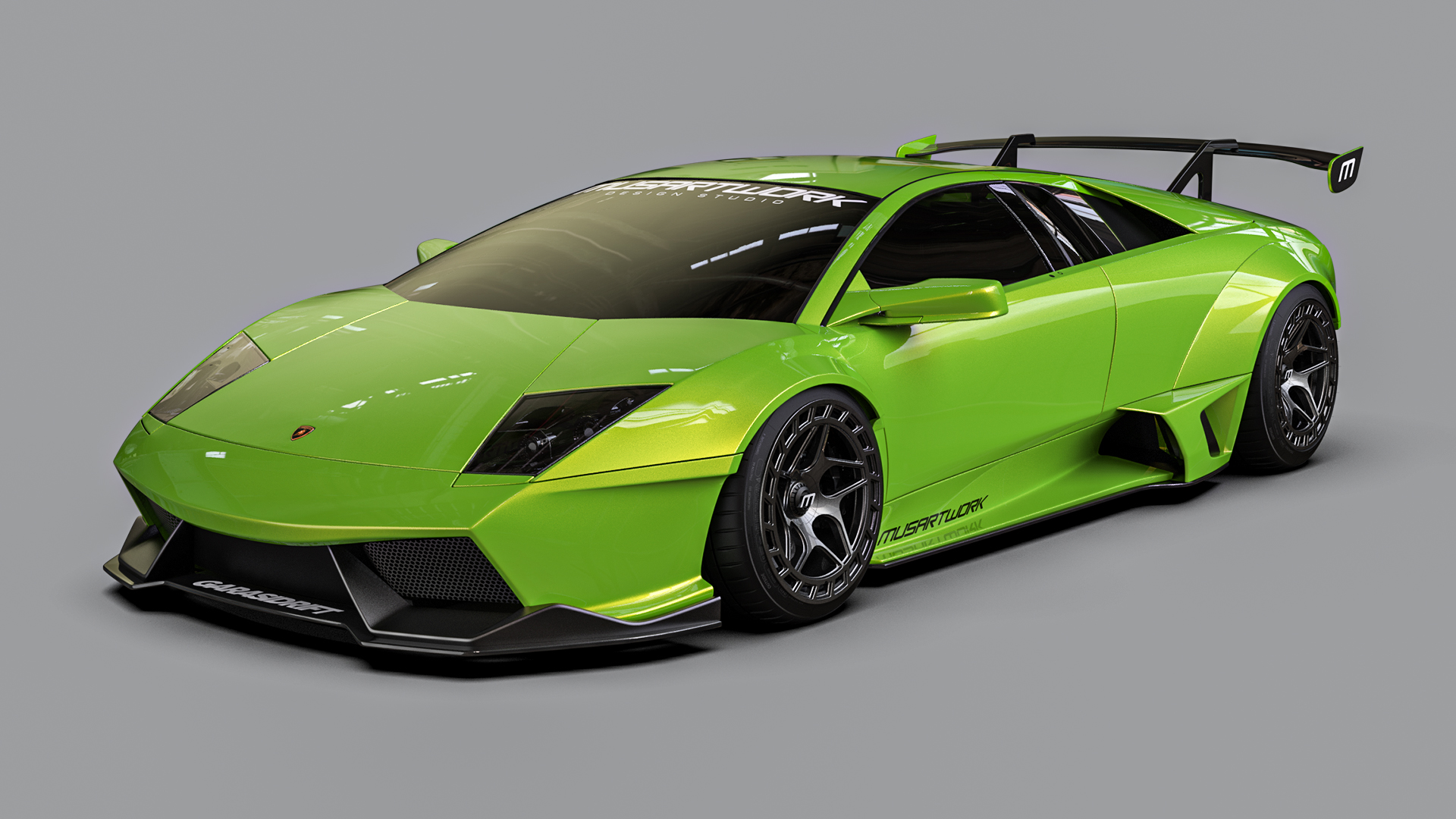 Lamborghini Murcielago 'Drift Bull' Bakal Drifting di Tangerang