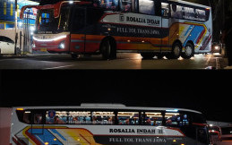 PO Rosalia Indah Tambah 2 Bus Baru, Kabinnya Punya Dua Kelas Berbeda