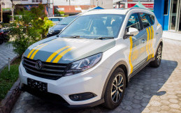 DFSK Donasikan SUV Glory 580 untuk Kepolisian Palu