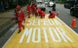 Pemprov DKI Siapkan Jalur Khusus Motor