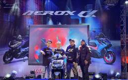 Perkenalkan Yamaha Aerox Alpha, Siap Mampir di 11 Kota Indonesia
