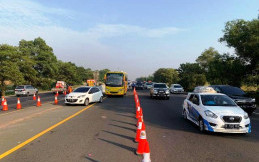 Ingat! One Way Diberlakukan Sejak KM 70 Hingga KM 414 GT Kalikangkung