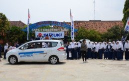 Suzuki Edukasi Keselamatan Di SMPN 3 Cikarang Utara