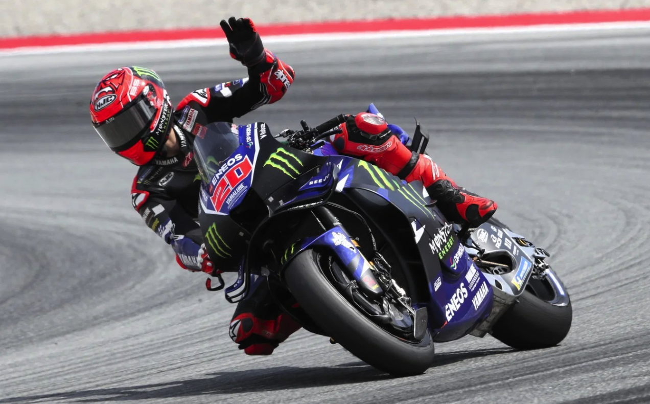 Fabio Quartararo Gagal Ikut Sesi Tes motor Yamaha MotoGP 850 cc