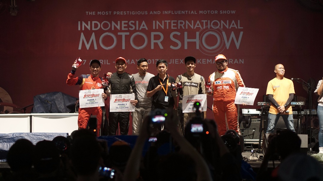 Dio Raih Juara Pertama Pada Ajang Pertamax Motorsport IIMS Super Drift 2017