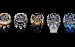 Bugatti Chiron dalam Bentuk Jam Tangan Sekarang Ada 4 Varian Tambahan