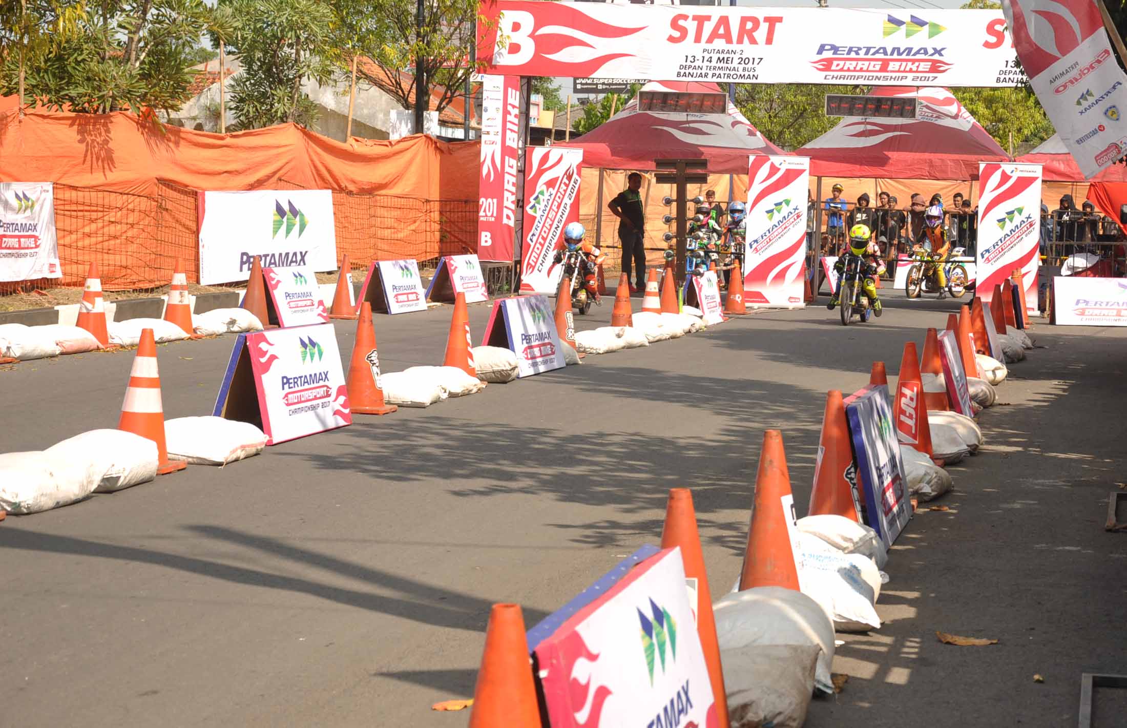 Cimahi Jadi Tuan Rumah Pertamax Motorsport Drag Bike Championship