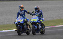 Suzuki Raih Podium Perdana di MotoGP Musim 2018 