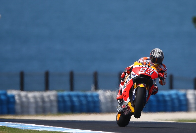 Hasil Lengkap Tes MotoGP Hari Pertama di Phillip Island: Marquez Tercepat, Lorenzo Masih Kesulitan