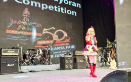 Keseruan Kontes Cosplay di Jakarta Fair Tarik Perhatian Pengunjung JFK 2017