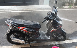 Pakai Jet Cleaner Lakoni Laguna 70, Ini Pendapat Cuci Steam Motor