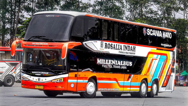 Sejarah PO Rosalia Indah, Pemegang Rekor MURI Bus Double Decker Terbanyak