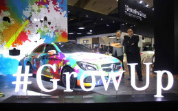 Mercedes-Benz CLA 200 AMG Line Tampil Unik Di IIMS 2017