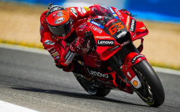 Hasil Kualifikasi MotoGP Spanyol 2022 : Francesco Bagnaia Raih Pole Position 