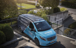 Mobil Van Baru Mercedes Benz Dilengkapi Drone Buat Antar Barang