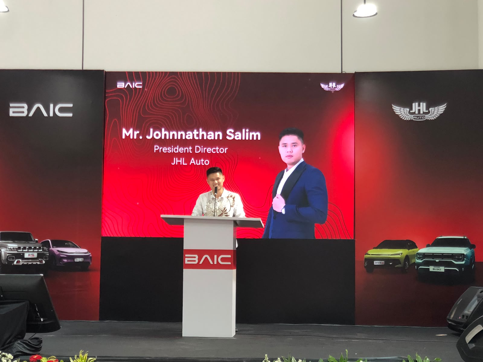 JHL Auto Buka Dealer BAIC Bandung, Perdana Luar Jabodetabek