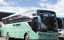Tampil Elegan, SPS Travel Tambah Bus Baru dari Karoseri New Armada