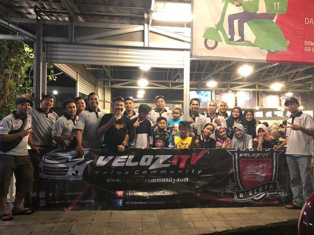 Komunitas D'Vecta Gelar Kopdar Bareng Keluarga