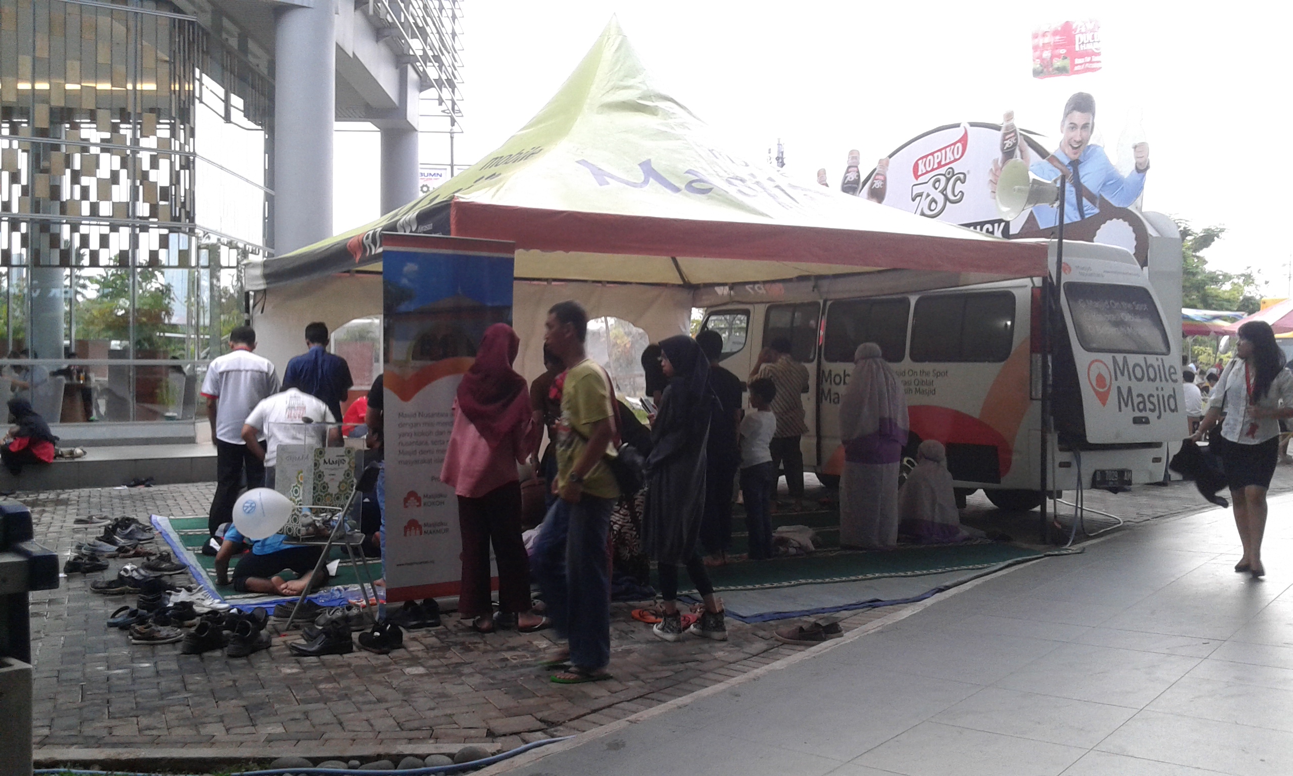 Mobil Masjid Hadir Untuk Muslim di Event GIIAS 2017