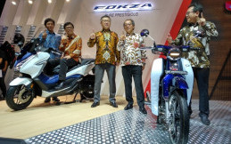 Honda Forza dan Super Cub C125 Resmi Hadir di GIIAS 2018