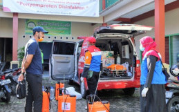 Cegah Corona, Pertamina Semportkan Disinfektan di 31 Fasilitas Umum Semarang 