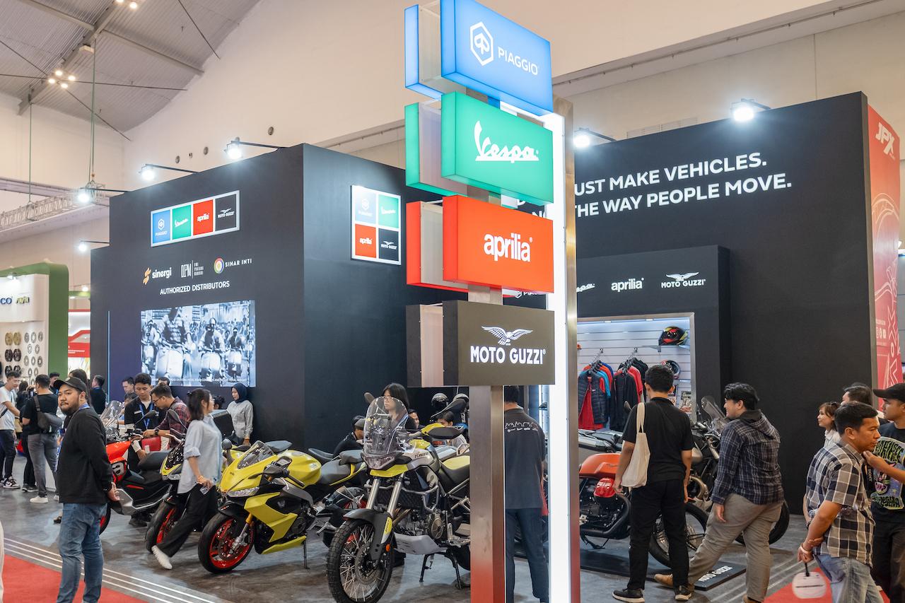 Piaggio Indonesia Kembali Ramaikan GIIAS 2023 Hadirkan 4 Merek Motor Italia 