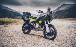 Konsep Husqvarna Norden 901 dengan Sentuhan Gaya Neo Retro