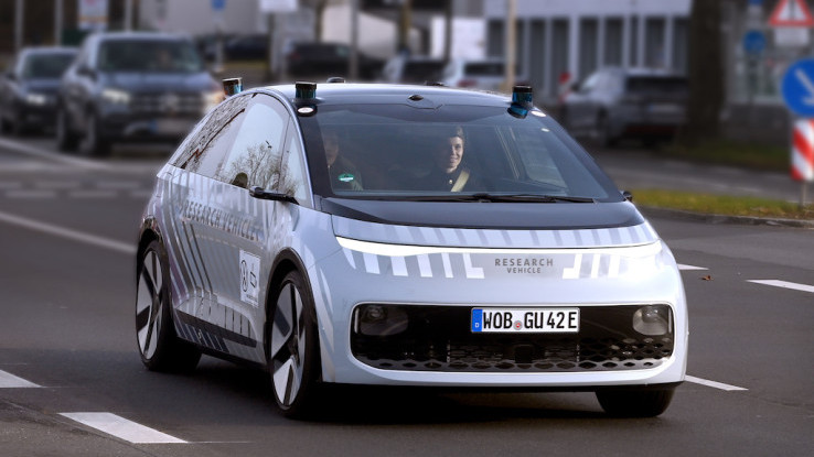 VW Gen.Urban Uji Coba Robotaxi Tanpa Kemudi di Jalanan Wolfsburg
