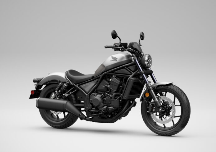 Honda Rebel 1100 Dibalur Warna Baru Matte Beta Silver Metallic, Segini Harganya