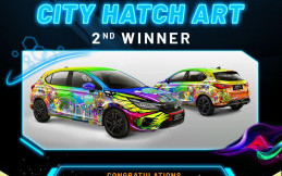 Mobil Kolaborasi Pemenang City Hatch Art dan NeverTooLavish Bakal Mejeng di Dreams Cafe