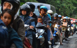 Saat Libur Nataru, 3,1 Juta Orang Diprediksi Gunakan Sepeda Motor