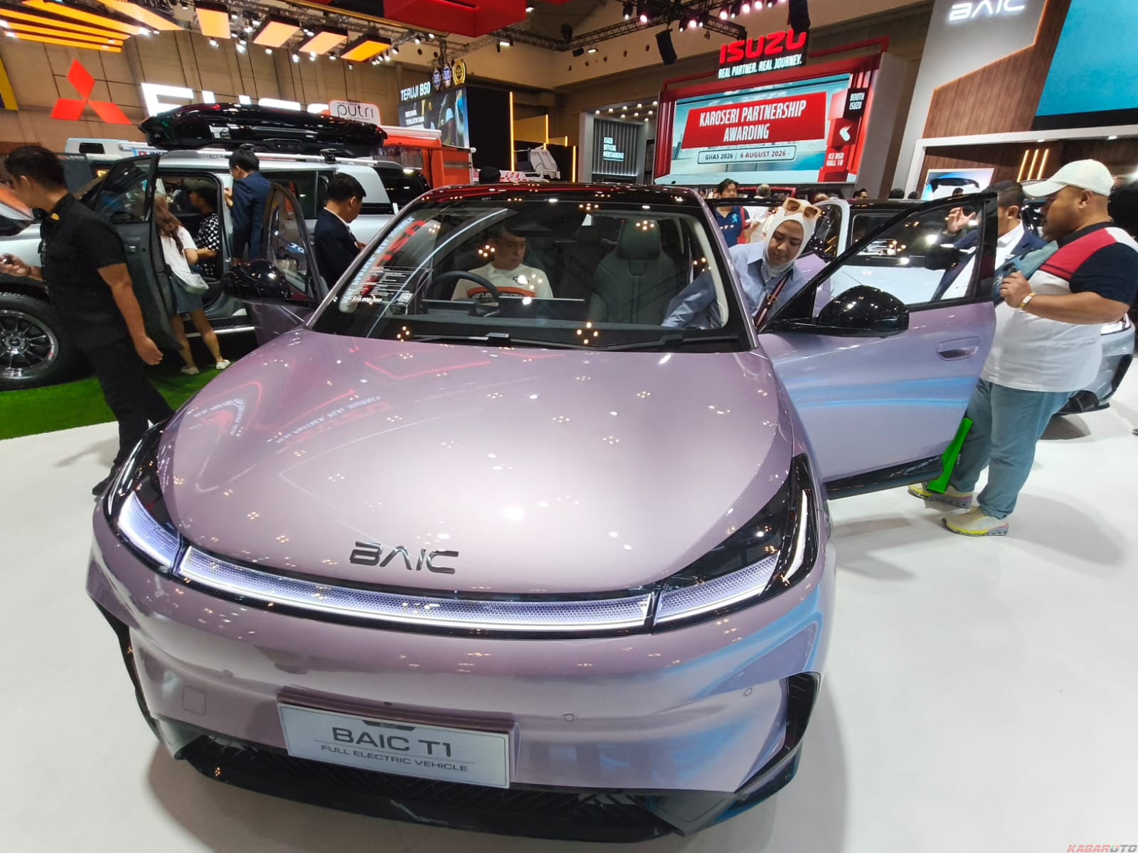 BAIC T1 Jadi Primadona GIIAS 2026, Pengunjung Kepincut Hatchback Listrik Futuristik
