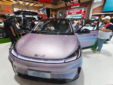 BAIC T1 Jadi Primadona GIIAS 2026, Pengunjung Kepincut Hatchback Listrik Futuristik