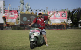 Tim Indonesia Bawa Merah Putih ke Vespa World Days 2023 Interlaken Swiss