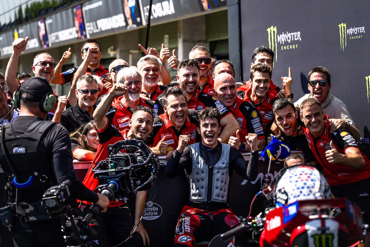 Ducati Lenovo di MotoGP Ceko 2026