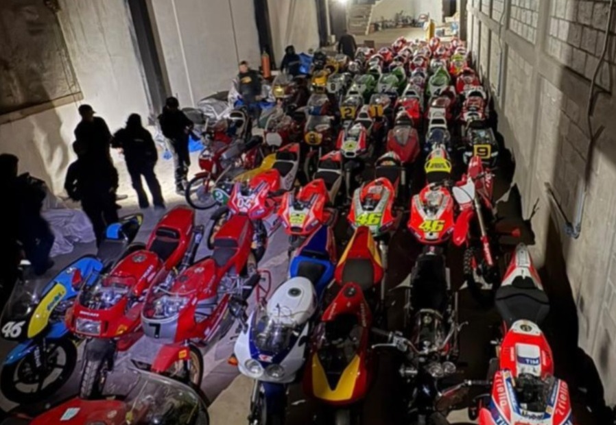 Gokil, Koleksi Motor MotoGP Senilai Rp669 Miliar Milik Pengedar Narkoba